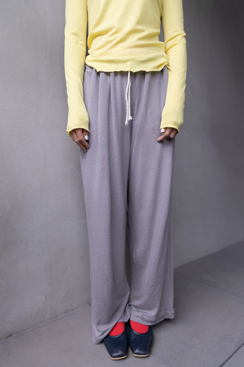 Jersey Pant in Soot