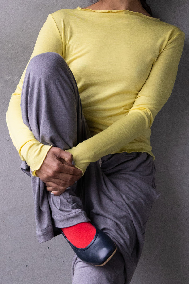 Long Sleeve Merino in Butter