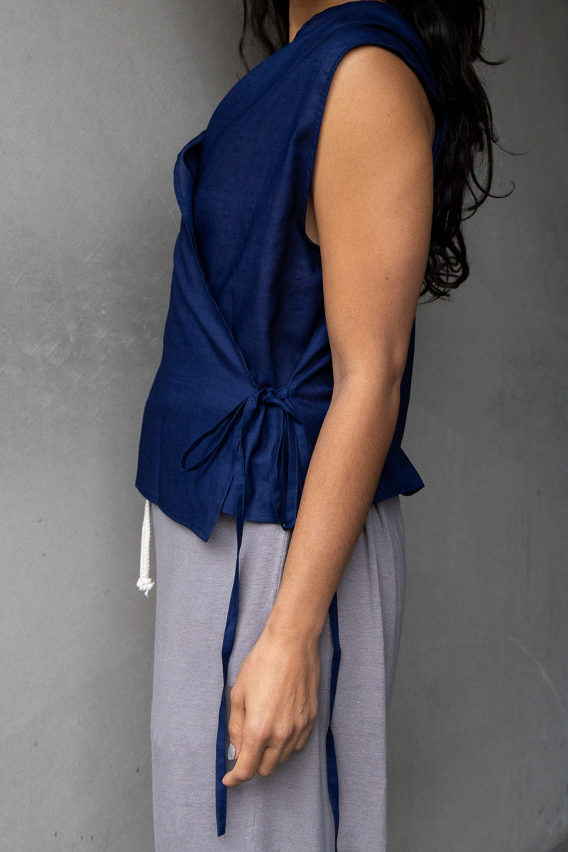 Gathered Top in Pacific