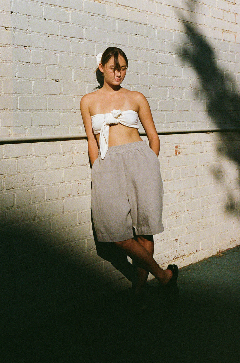 Hemp Short in Stone