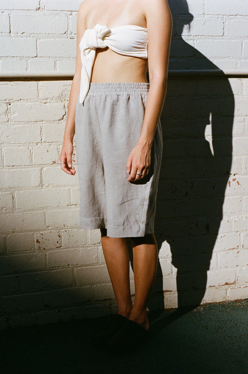 Hemp Short in Stone