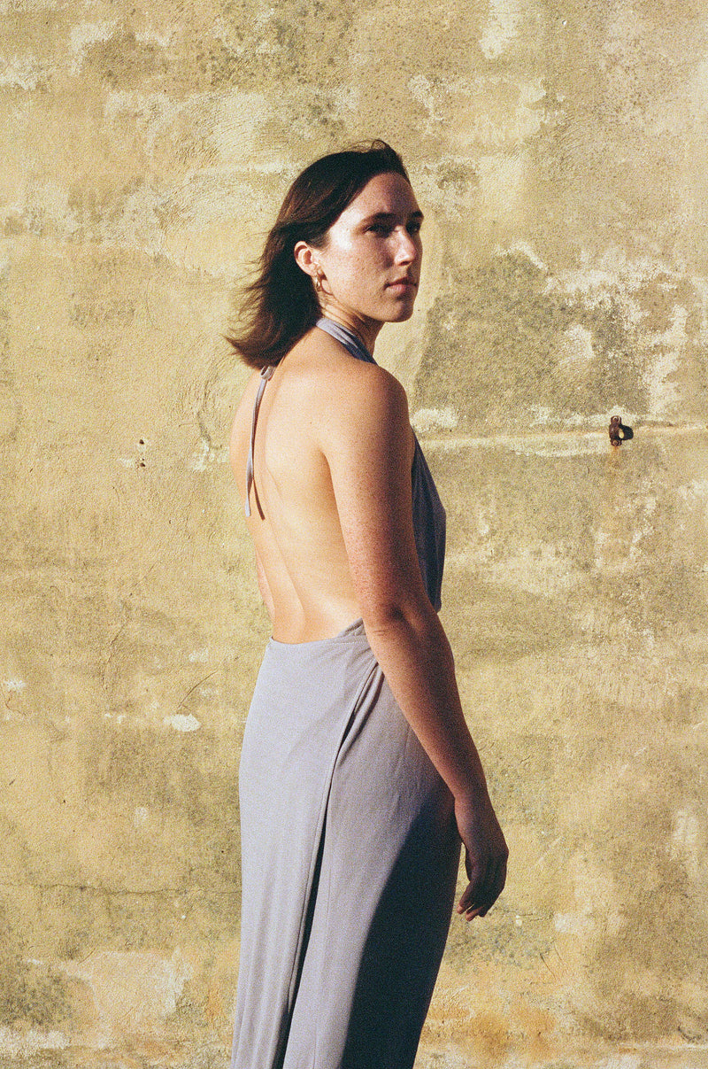 Cowl Dress in Lilac - Last One!