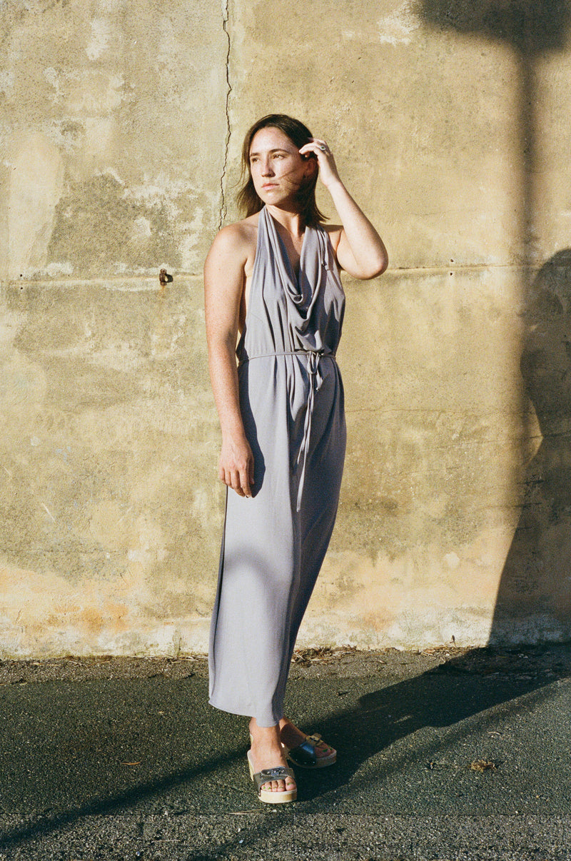 Cowl Dress in Lilac - Last One!