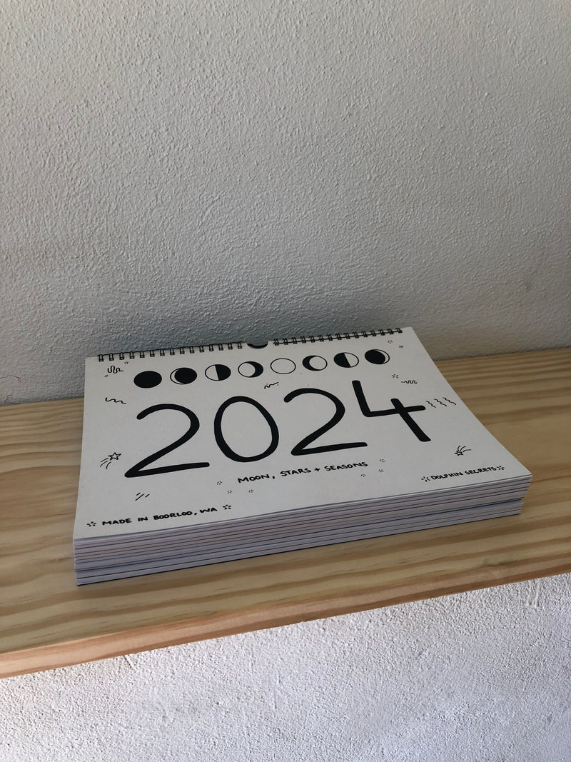 Dolphin Secrets 2024 Lunar Pagan Calendar
