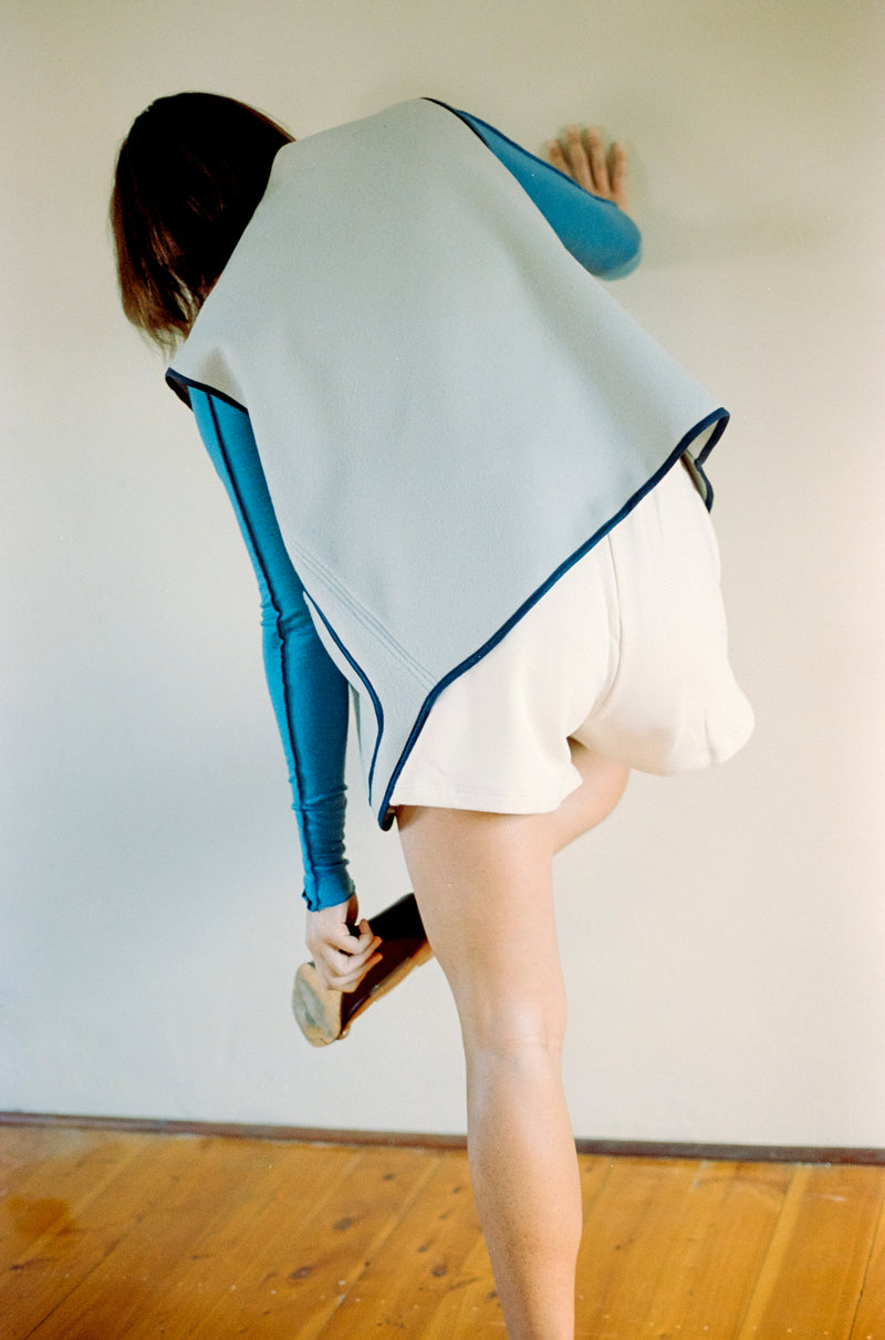 Vest in Milk Wool