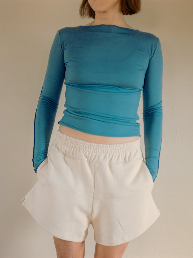 Joggers in Cream Fleece