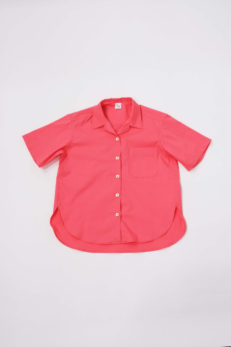Box Shirt in Salutation Cotton