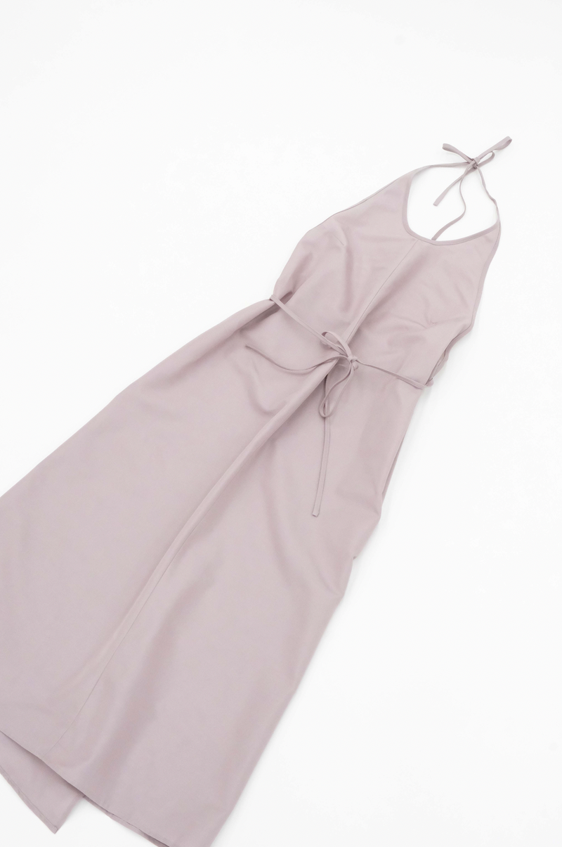 Apron Dress in Saltbush Tencel