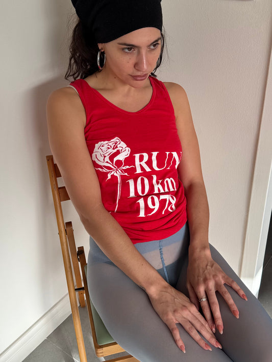 Vintage Singlet 'Run 10km 1978'