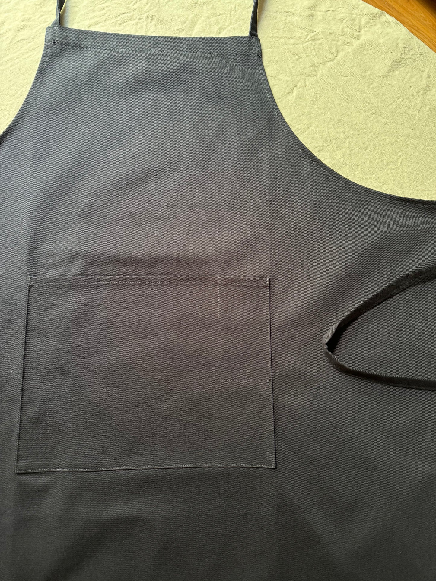 Apron in Navy Cotton - Preorder February