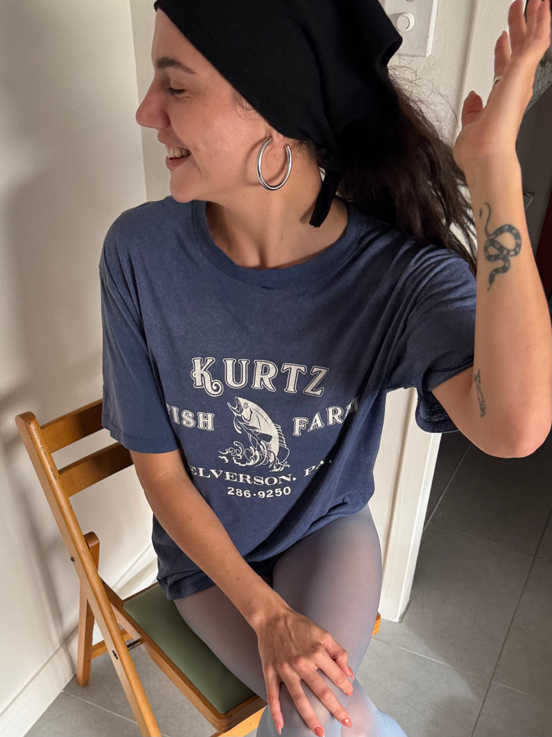 Vintage T-Shirt 'Kurtz Fish Farm'