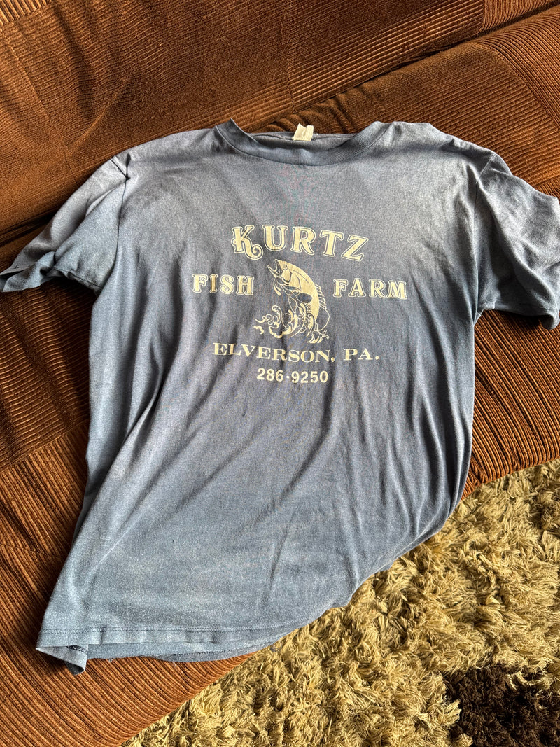 Vintage T-Shirt 'Kurtz Fish Farm'
