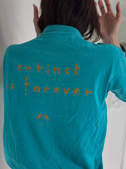 Vintage T-Shirt 'Extinction Is Forever'