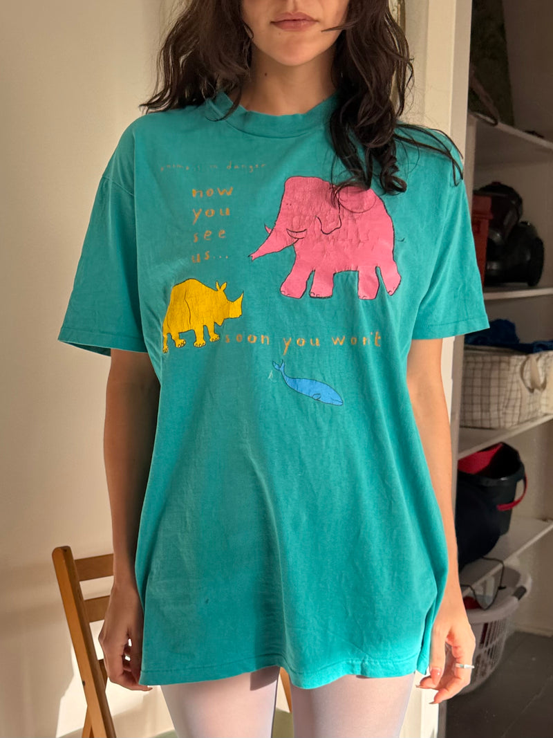 Vintage T-Shirt 'Extinction Is Forever'