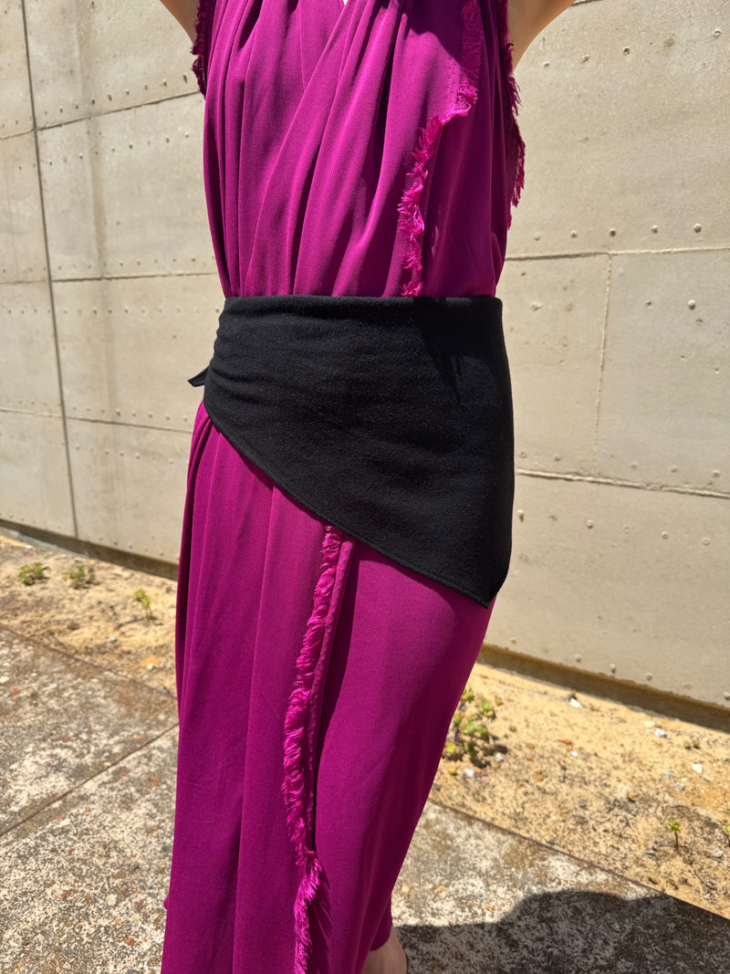 Wool Bandana in Black