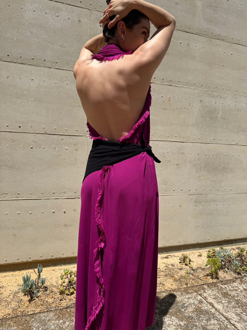 Wool Bandana in Black