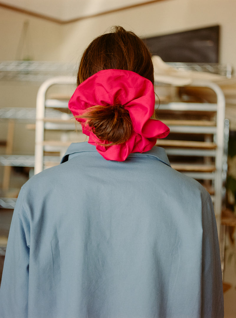 Scrunchie in Candy Taffeta