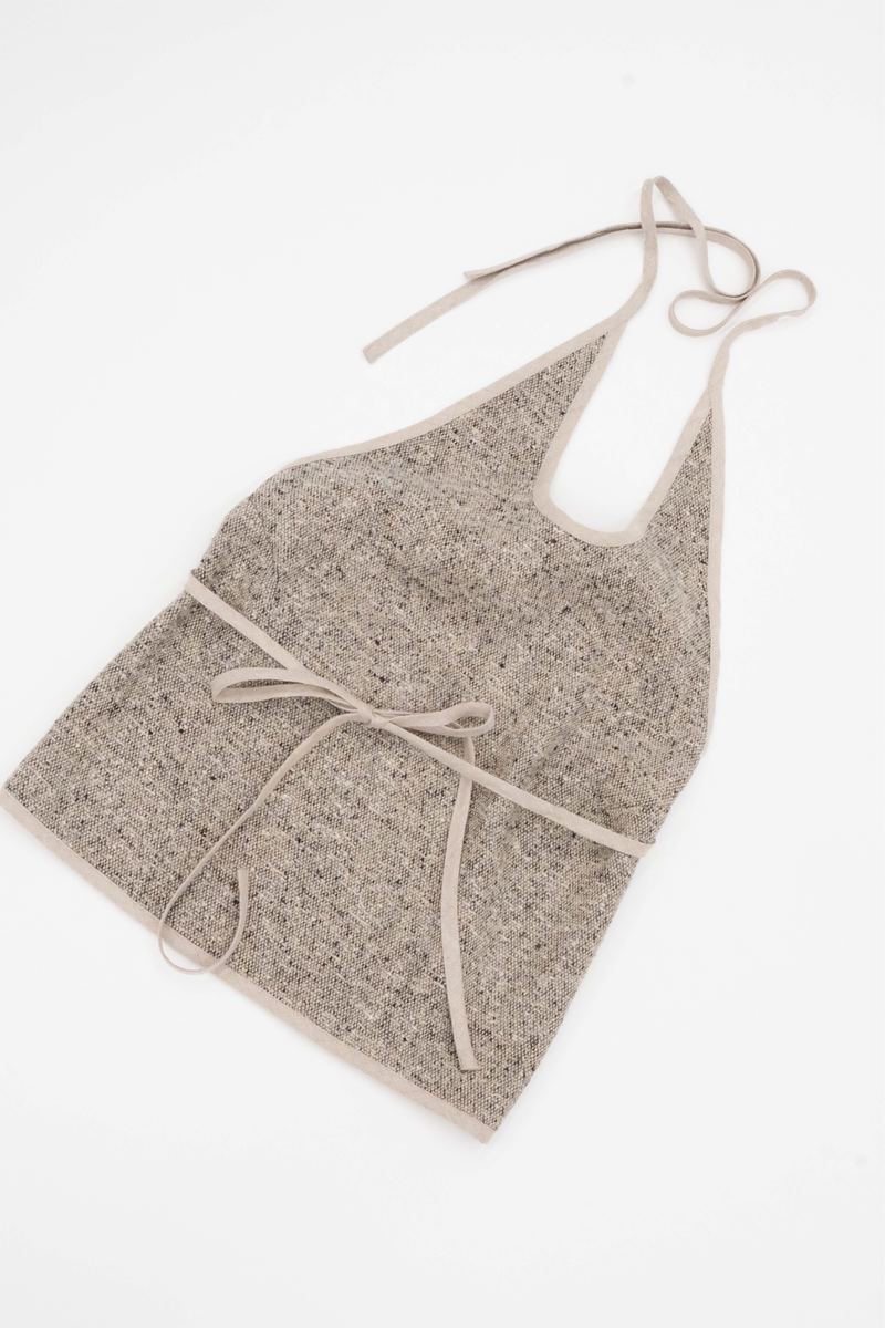 Apron Top in Granola Blend