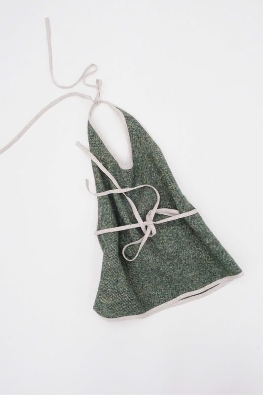 Apron Top in Sage